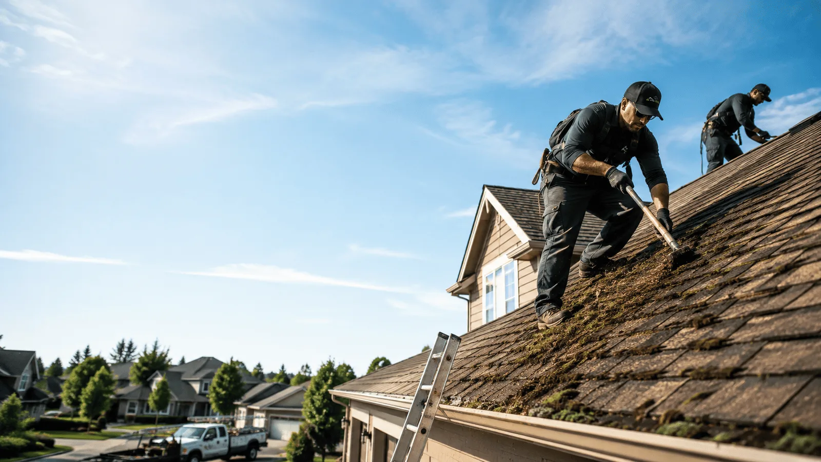 Roof Moss Removal in Kennebunk, ME near me